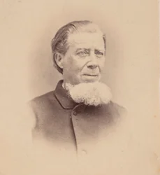 Portrett av Paulus Roetter 1806-1894, før 1894.
