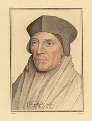 John Fisher, biskop av Rochester (1469-1535). ,1812 (gravering)