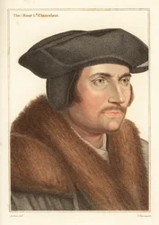 Sir Thomas More, Lord Chancellor til kong Henry VIII., 1812 (gravering)