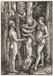 Adam og Eva, ca. 1514.