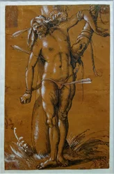 Den hellige Sebastians martyrium