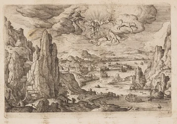 Tavle 27, fra Landskap med scener fra Det gamle og Det nye testamentet og Ovids metamorfoser