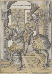 Ridesportrett av keiser Maximilian I, 1508