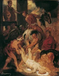 Martyrdommen til den hellige Hippolytus