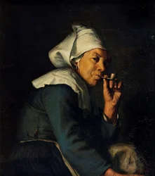 Bondekvinne fra Bretagne, ca. 1886 (olje på lerret)