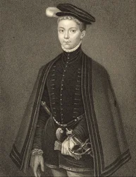 Portrett av Henry Stewart (1545-67) Lord Darnley, fra 