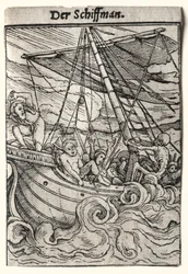 Dødedansen: Sjømannen, ca. 1526.