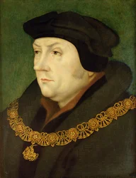 Lord Cromwell, iført St George-ordenen