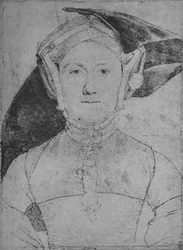 En dame: ukjent, c1532-1543 1945