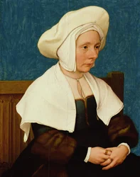 A Woman, 1532-34 (tempera og olje på eikepanel)
