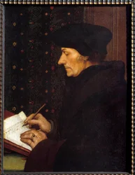 Portrett av Erasmus av Rotterdam (Desiderius Erasmus Rotterdamus