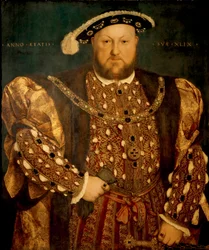 Portrett av Henrik VIII i en alder av 49 år