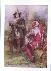 Treet gir dårlig frukt (As You Like It), fra The Complete Works of Shakespeare utgitt av George Harrap & Co Ltd, 1920-tallet