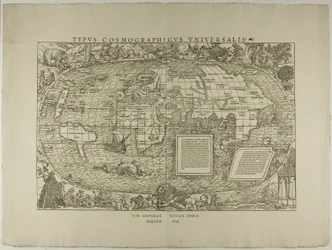 Cosmographic Universal Type, Sim. Grynaeus, Novus Orbis, Basileae 1532