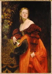 Karoline Gomperz, født Bettelheim (maleri på lerret)
