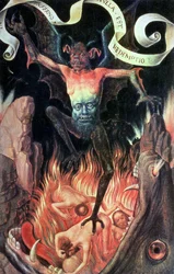 Helvete, høyre panel fra Triptych of Earthly Vanity and Divine Salvation, ca. 1485