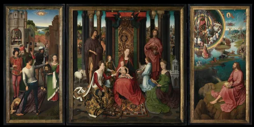 Triptyk av døperen Johannes og evangelisten Johannes