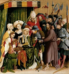 Kristus før Pilatus. Wurzach-alterets vinger, 1437