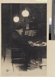 Hartmann spiller orgel