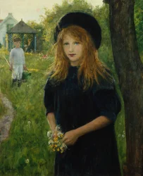 jenteportrett (maleri)