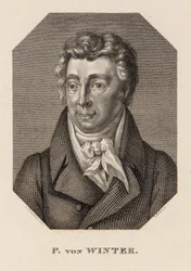 Portrett av komponisten Peter von Winter 1754-1825, ca. 1830.