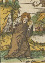 Kristus som god hyrde, fra Das Plenarium, 1517.