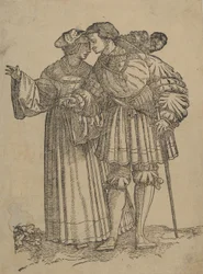 Dancing Couple IV, fra The Wedding Dancers.