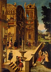 Bathsheba ved hennes bad, etter 1537