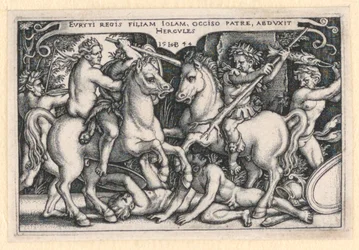 Hercules bortfører Iole