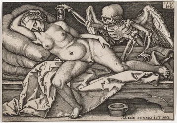 Sovende jente og Døden, 1548