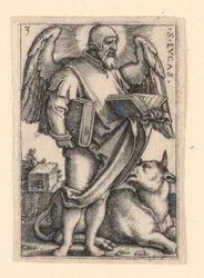St. Luke, fra De fire evangelistene