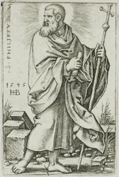 St. Filip, plate 5 fra De tolv apostler