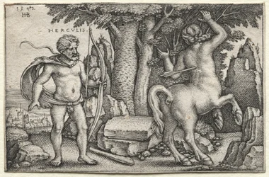 Herkules og Nessus, 1542. 