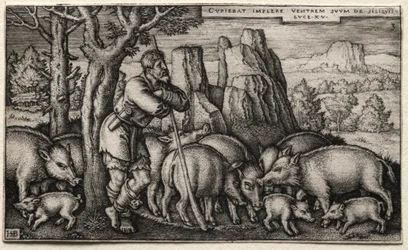 The Prodigal Son: Tending Swine.
