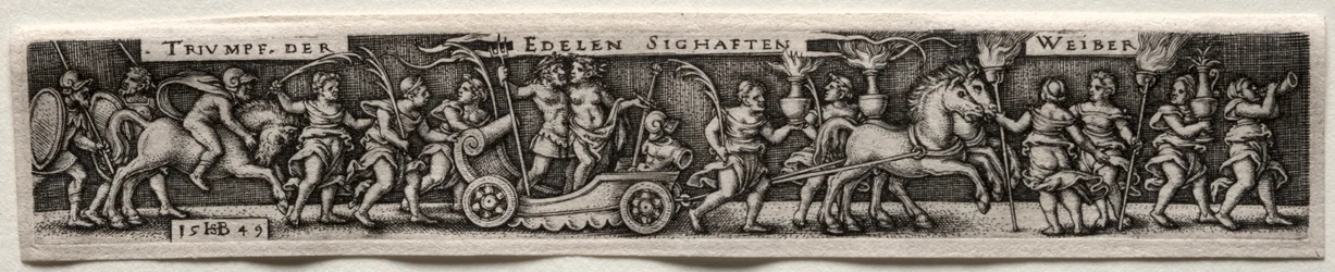 Kvinnenes triumf, 1549.
