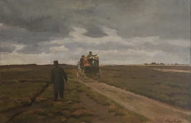 Heilandskap med dagvogn