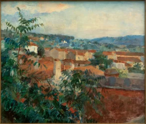 Landskap nær St. Tropez