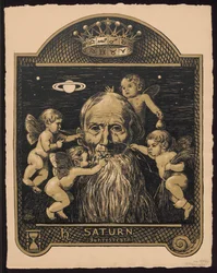 «Saturn, årets hersker». Saturn som årets hersker. Utkast til «Den evige billedkalenderen», del II (Den evige billedkalenderen)