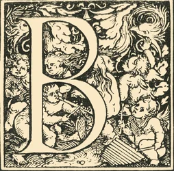 B - An Alphabet av Hans Weiditz, c1520-1521, 1908.