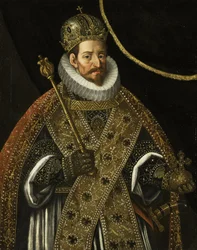 Portrett av Matthias 1557-1619, den hellige romerske keiseren, ca. 1610