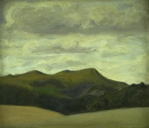 Landskap ved Skørping, Jylland
