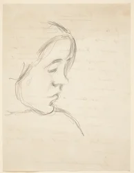 Portrett av Bodil, kunstnerens søster