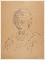 Portrett av kunstnerens kone, Besse Giersing