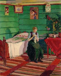 Norsk interiør, 1913