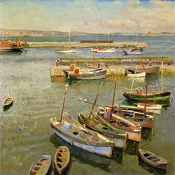 Båter, Newlyn Harbor