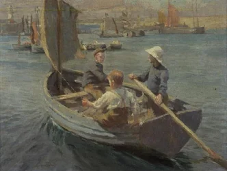 Seiling i Newlyn Harbor