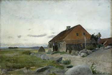 Fra Kvalbein (olje på lerret)