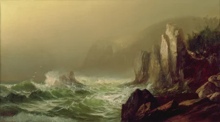 Grand Manan-øya (olje på lerret)