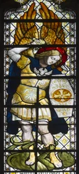 Winchester Cathedral, James Powell & Sons, Harry Ellis Wooldridge, St Michael, 1882