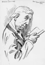 Portrett av Lewis Carroll, pseudonym for Charles Lutwidge Dodgson (Cheshire